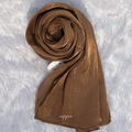 Moja Organza Shimmer Hijab - Copper